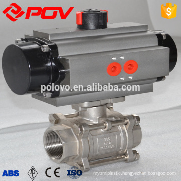 Three piece ball valve